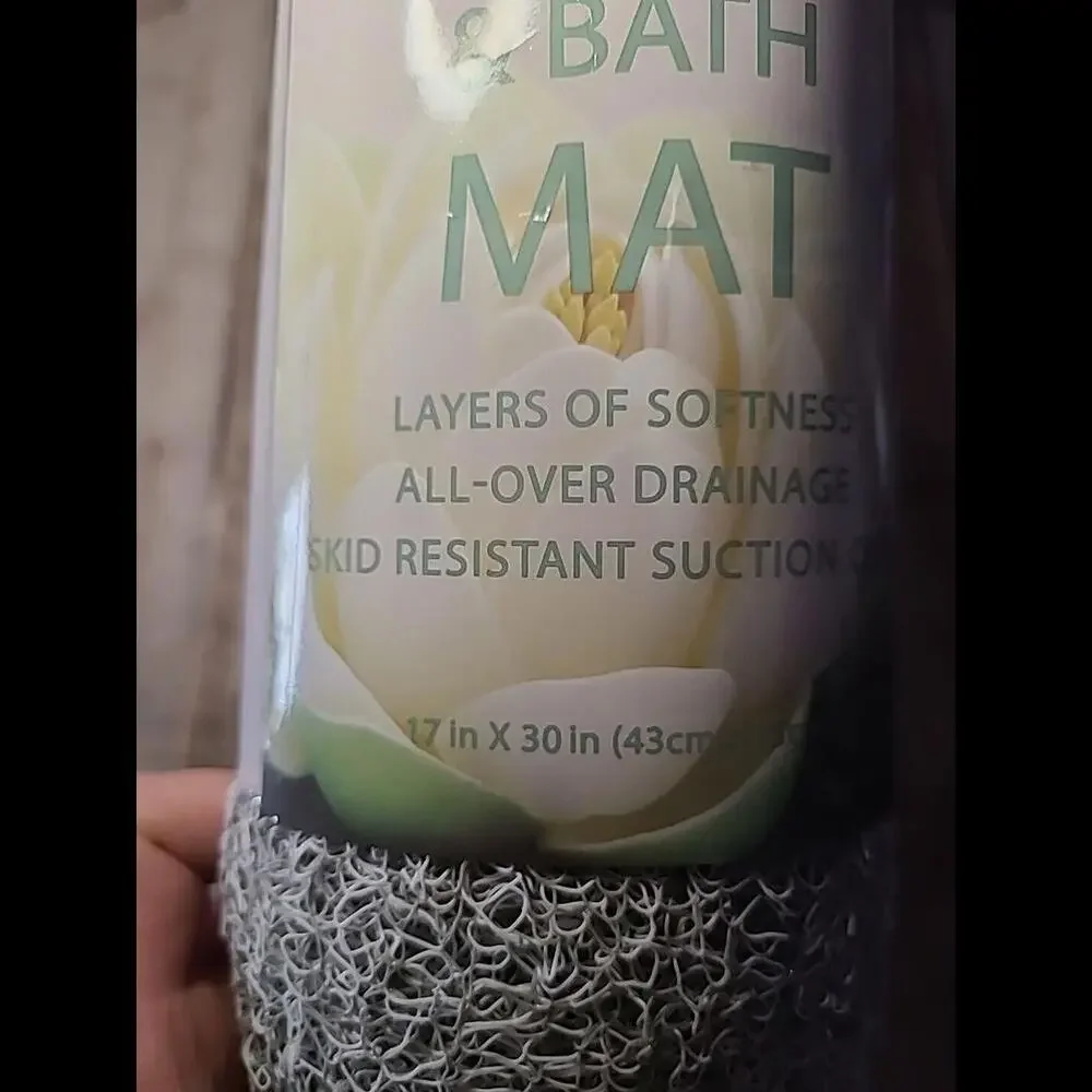 Sultans Linens Loofah Shower And Bath Mat